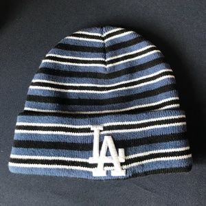 LA Dodgers Toddler Knit Beanie Licensed Apparel
